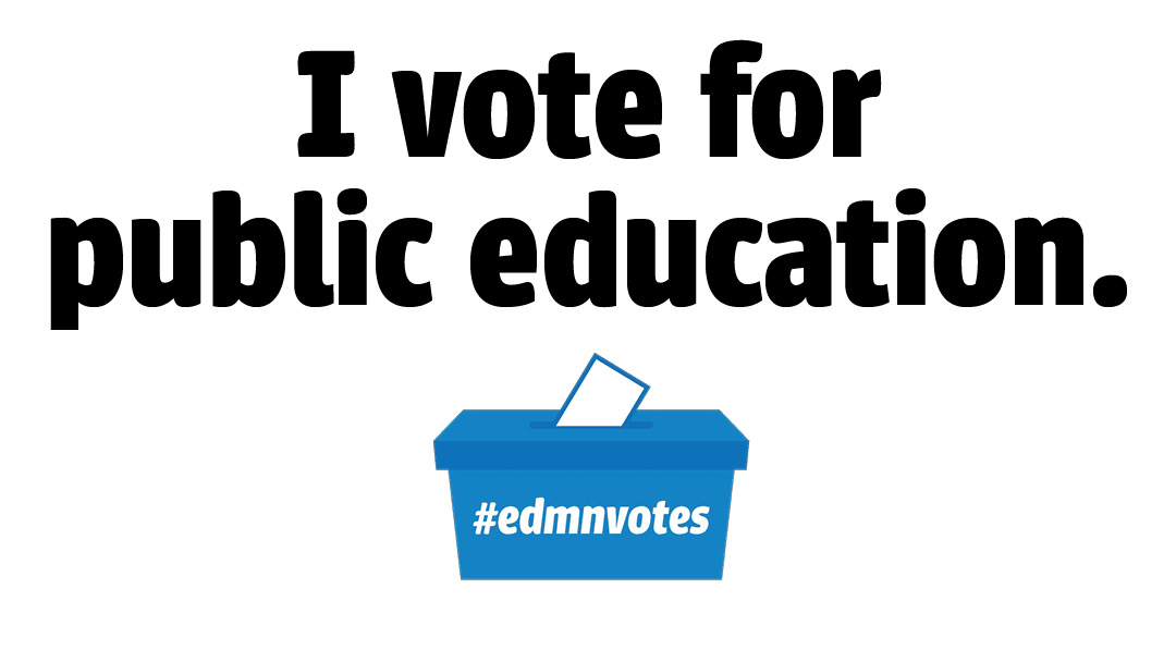 I vote for public education - Twitter