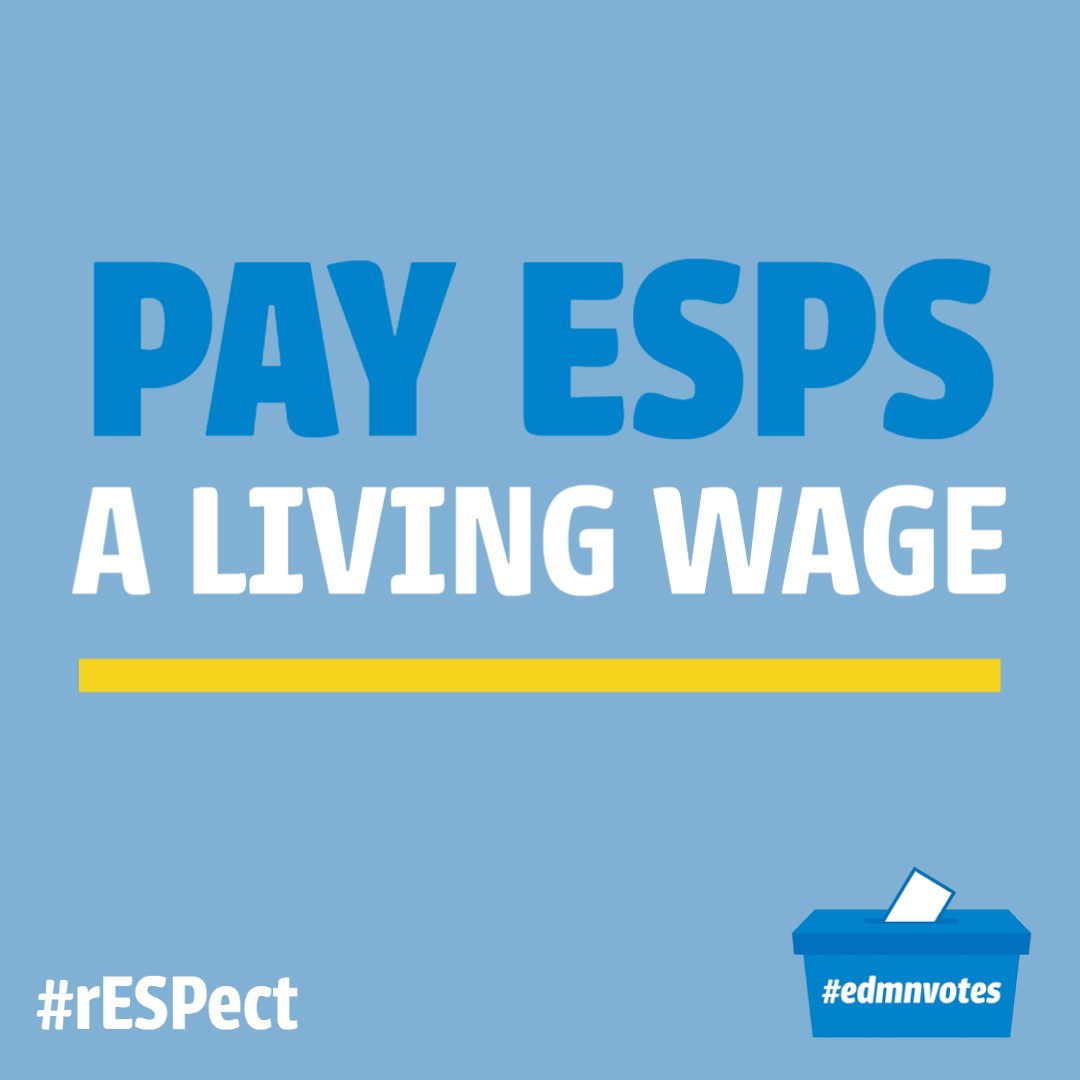 ESPs living wage