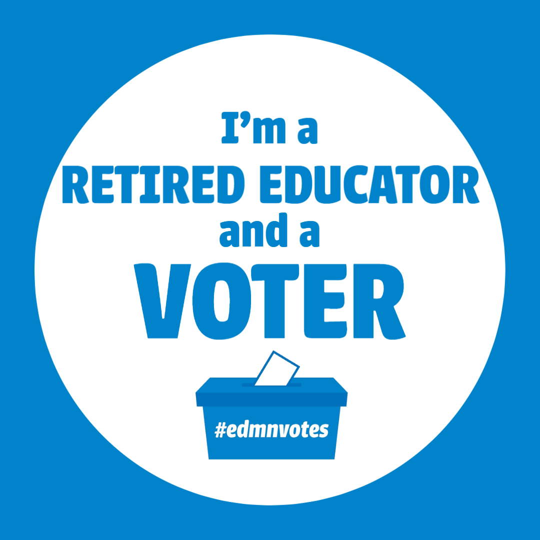 I'm a retired educator and a voter