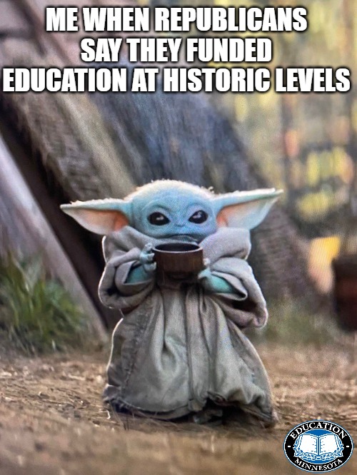 Baby Yoda funding meme