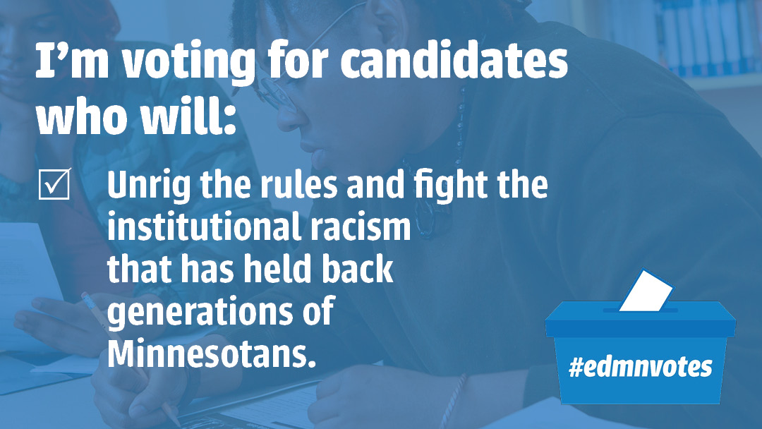 Racial justice candidates - Twitter